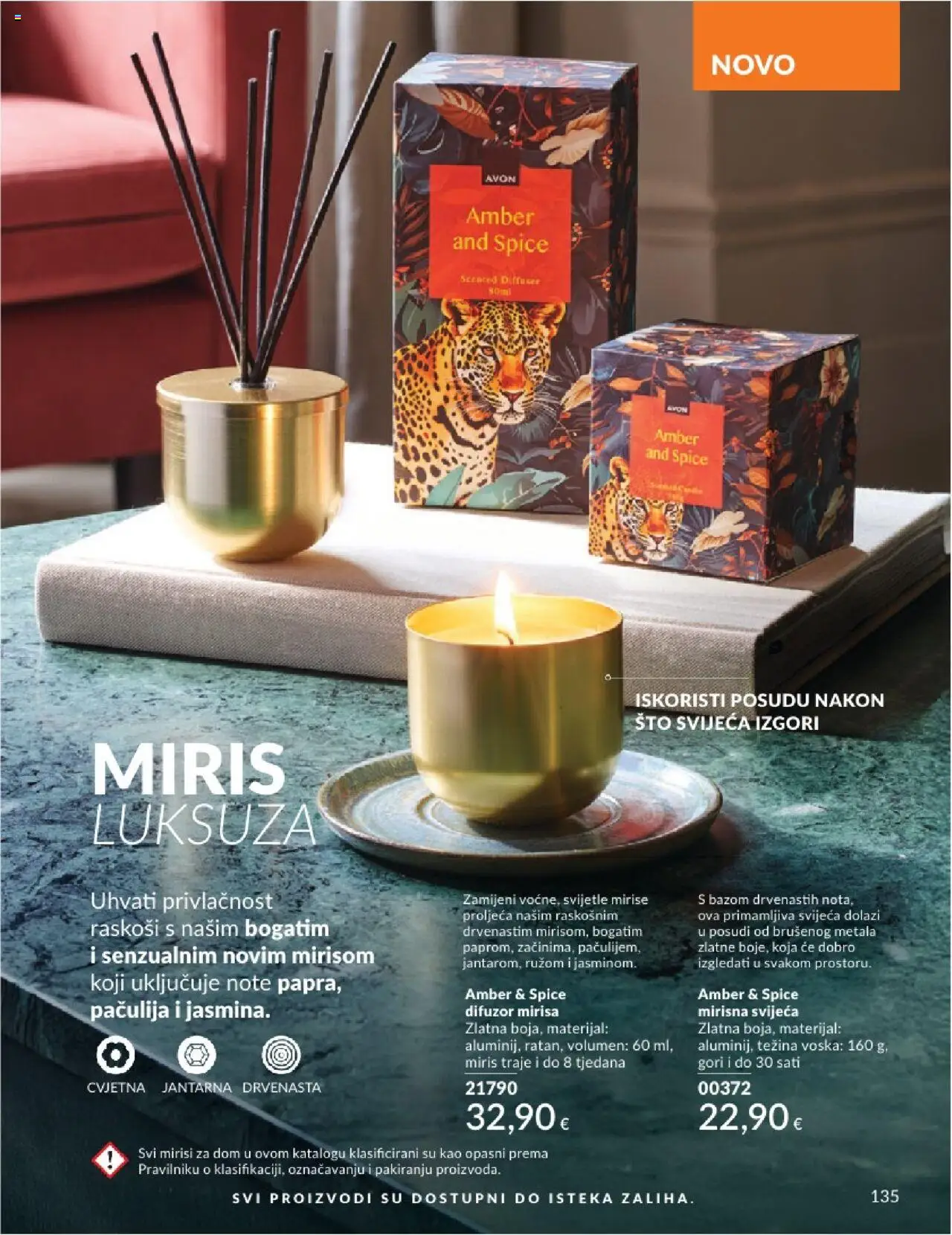 Avon katalog | vrijedi od 01.08.2025 | Stranica: 135 | Proizvodi: Miris