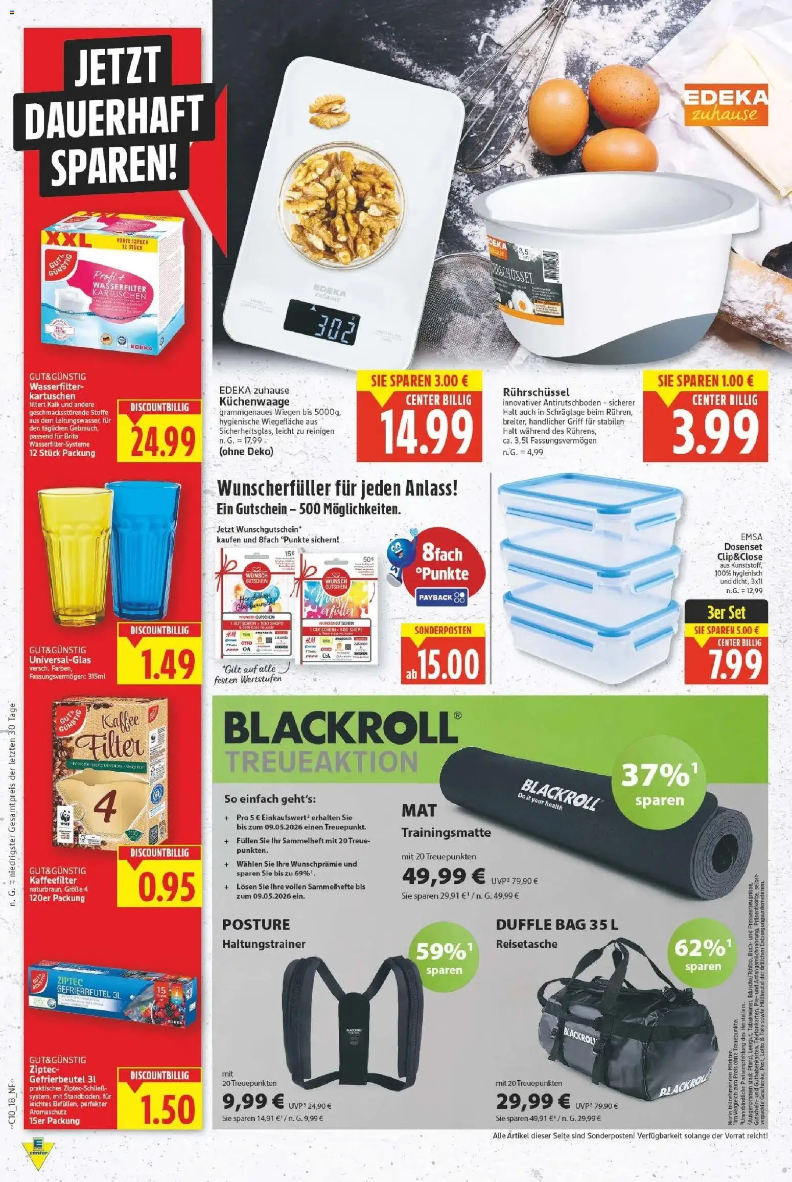 E center Prospekt Strausberg	 – gültig ab 02.03.2026 | Seite: 20 | Produkte: Kaffee, Reisetasche