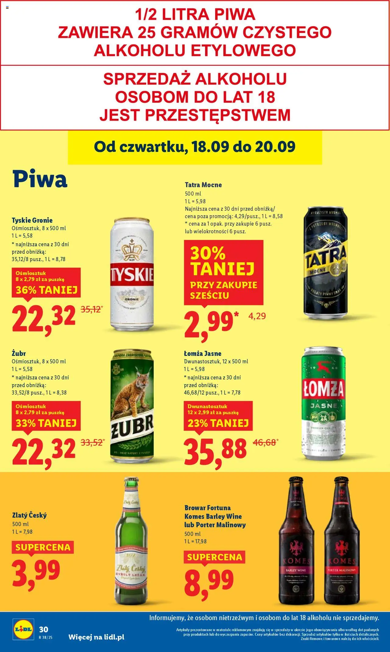 Lidl Gazetka od 18.09.2025 | Strona: 36