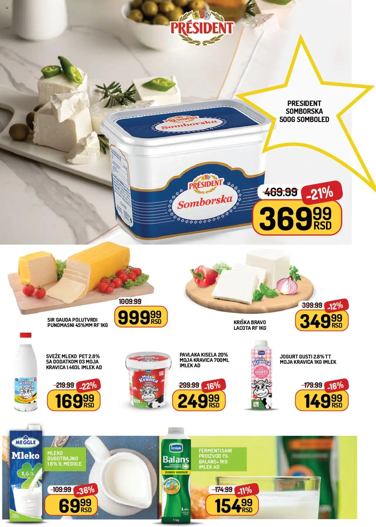 Aman katalog - važi od 12.09.2025 | Strana: 4 | Proizvode: Mleko, Sir, Jogurt, Pavlaka