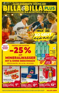 Billa Flugblatt - Kilb, Himberg ab 18.09.2025 gültig