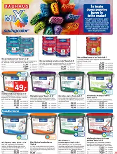 Bauhaus katalog akcije – veljaven od 02.10.2025 | Stran: 23 | Izdelki: Lak, Barva