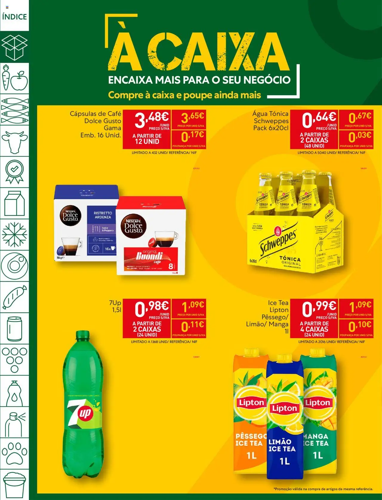 Recheio folheto │ válido de 19.08.2025 | Página: 4 | Produtos: Agua, Caixa, Café, Dolce gusto