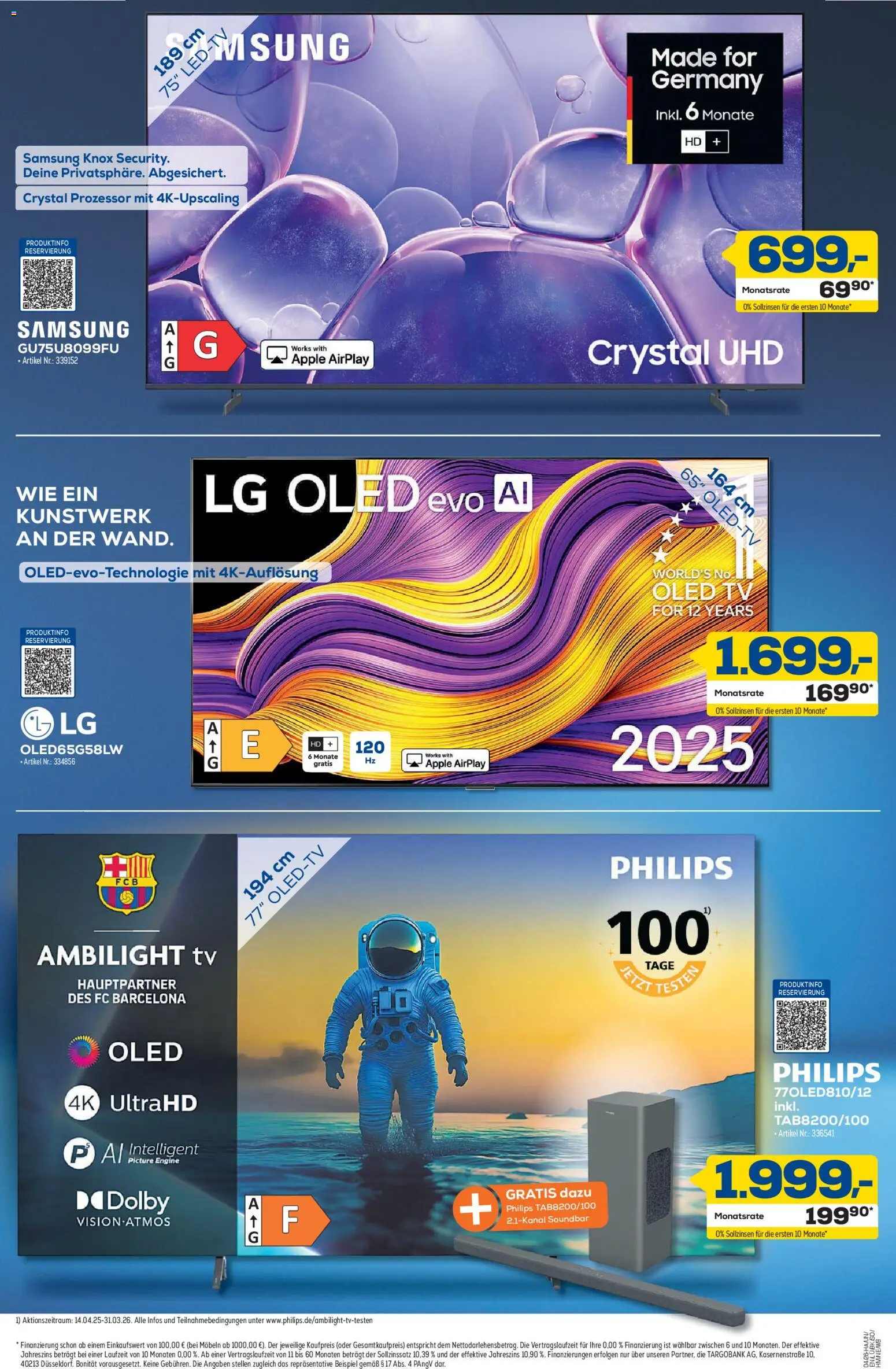 Euronics  Aktueller Prospekt Berlet – gültig ab 15.01.2026 | Seite: 3 | Produkte: Samsung, Apple, Soundbar, TV