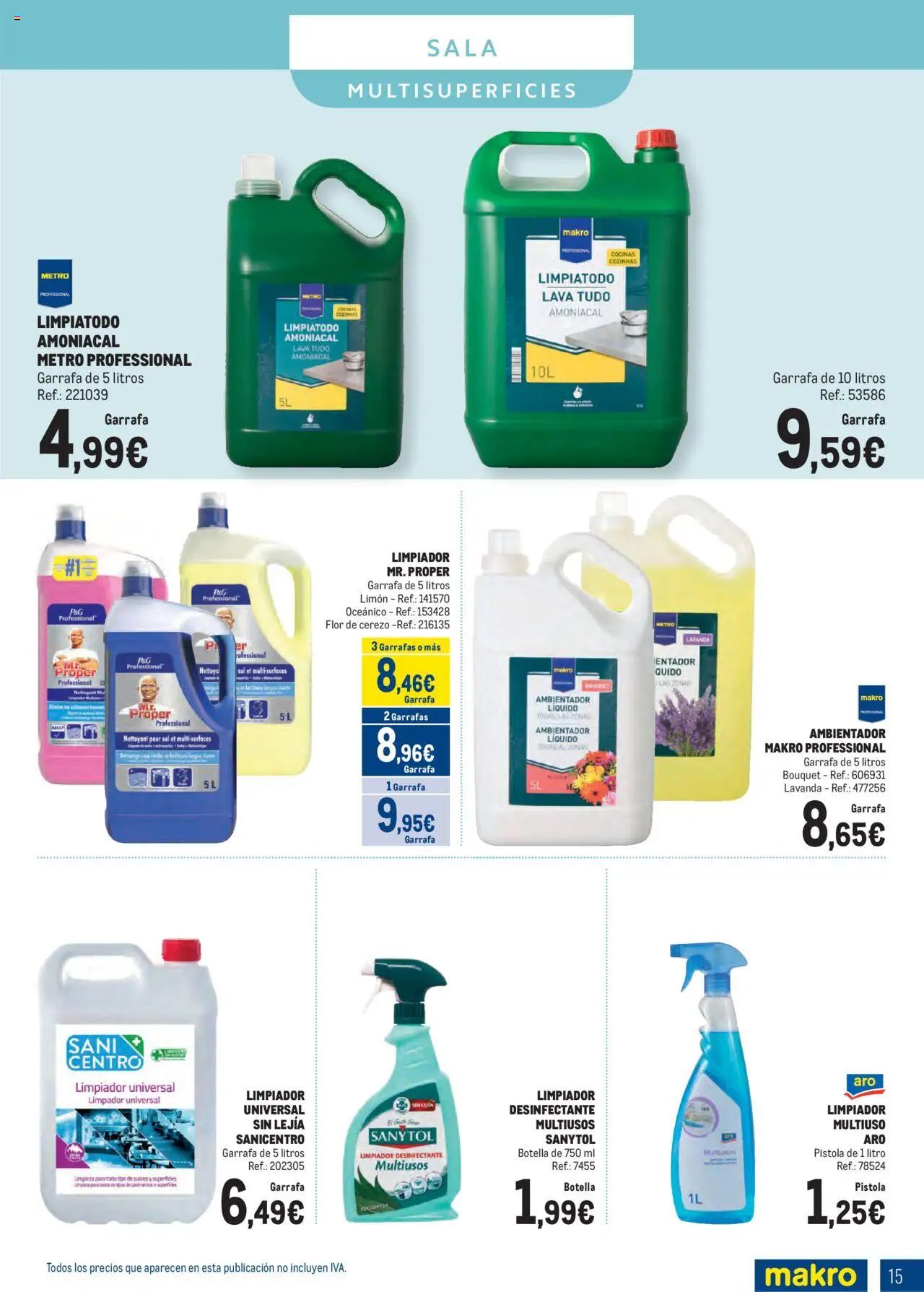 Makro - Especial Limpieza Norte II │ válido desde el 01.09.2025 | Página: 15