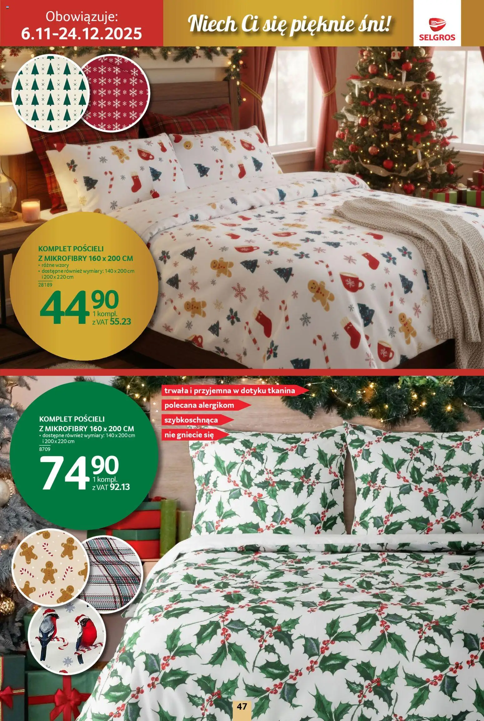 Selgros cash&carry Gazetka - Boże Narodzenie od 06.11.2025 | Strona: 47