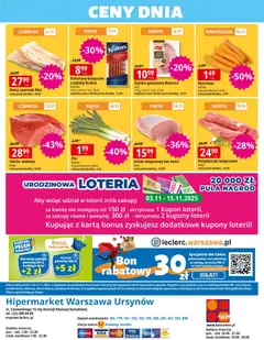 Pogląd oferty "E.Leclerc Gazetka - Warszawa Ursynów" - ważna od 03.11.2025 | Strona: 32