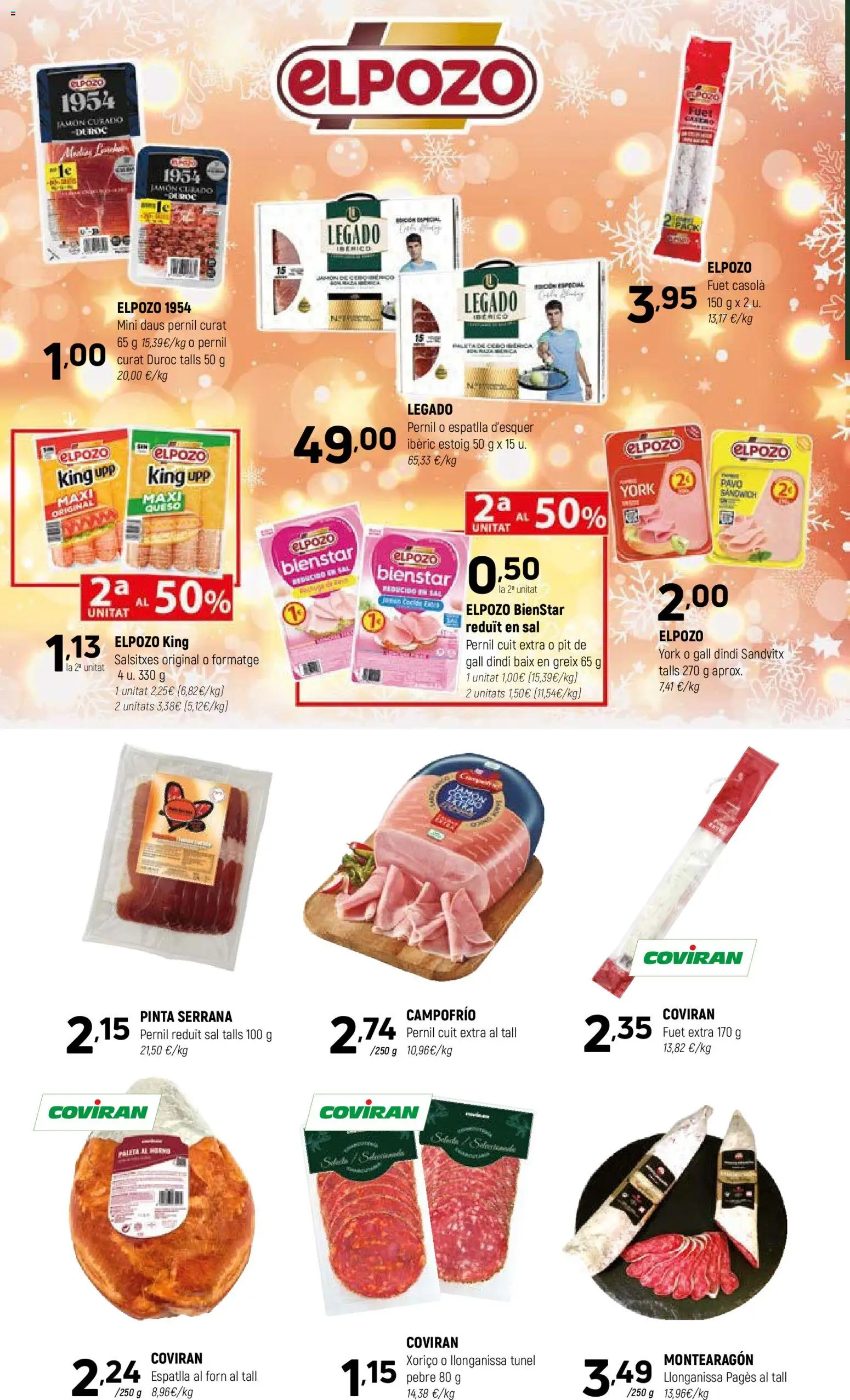 Coviran - Barcelona │ válido desde el 18.11.2025 | Página: 4 | Productos: Jamón