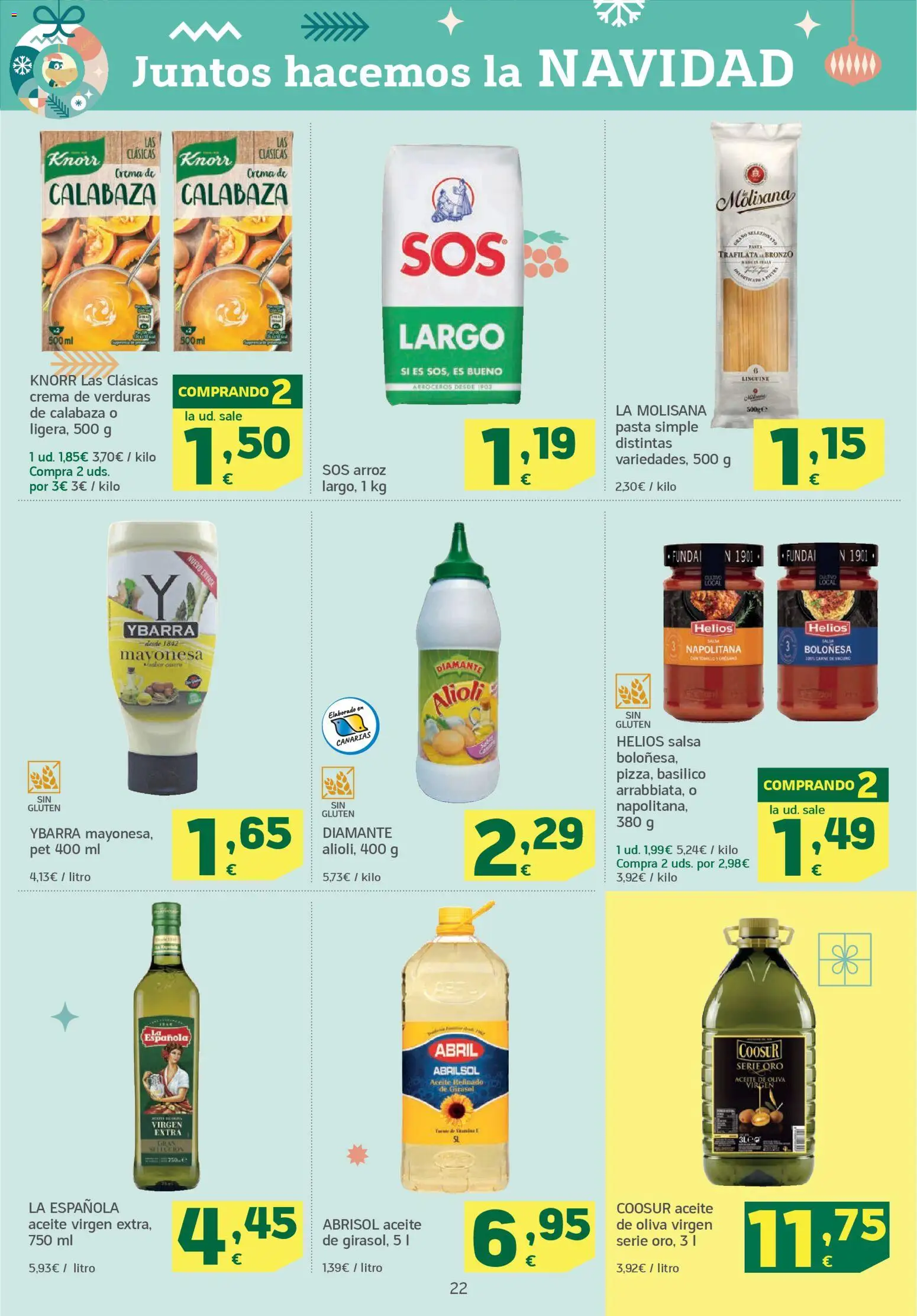 HiperDino folleto │ válido desde el 26.12.2025 | Página: 22 | Productos: Πράσινο τσάι, Aceite, Pasta, Funda