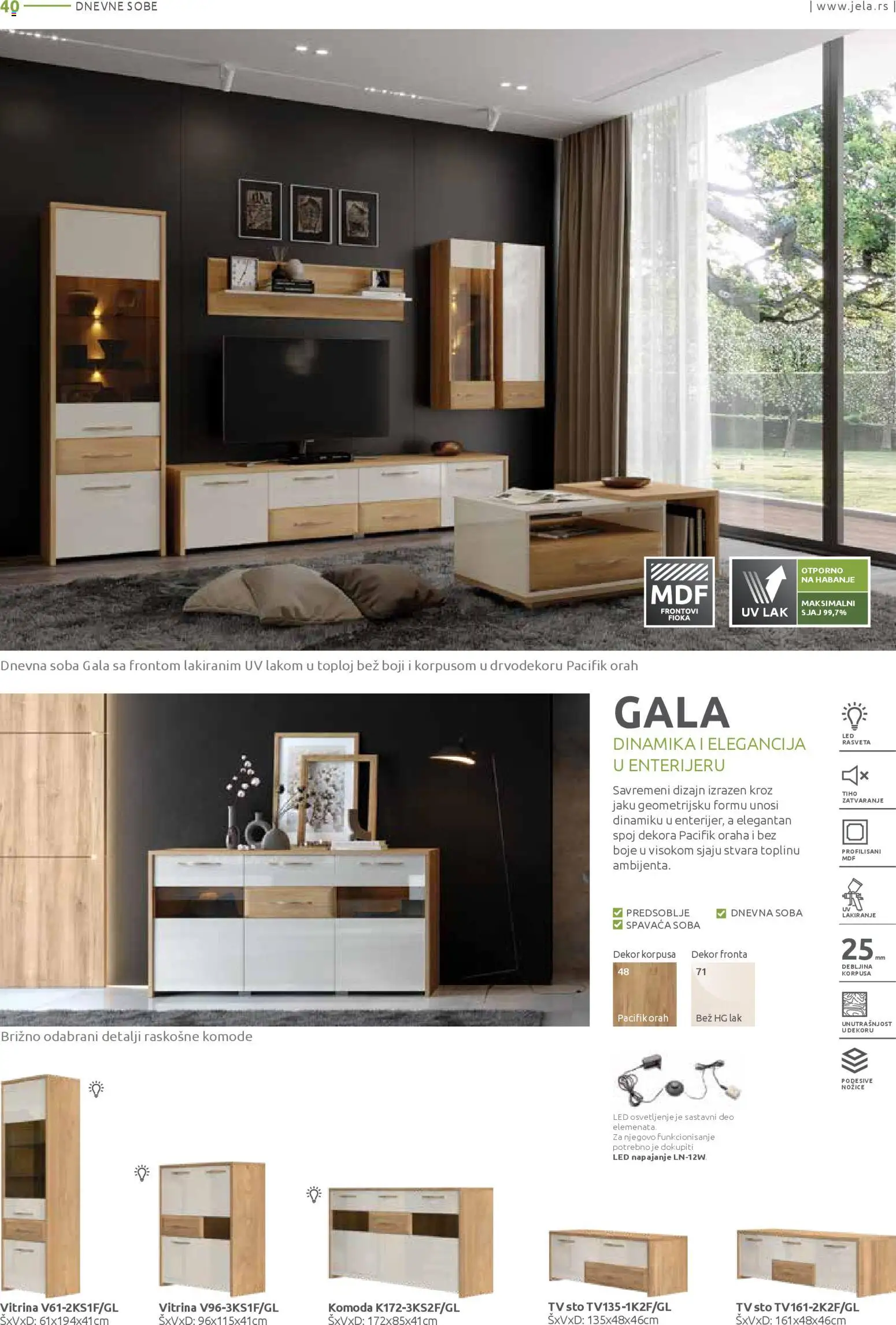Jela katalog - važi od 15.12.2025 | Strana: 40 | Proizvode: Komoda, Sto, Orah
