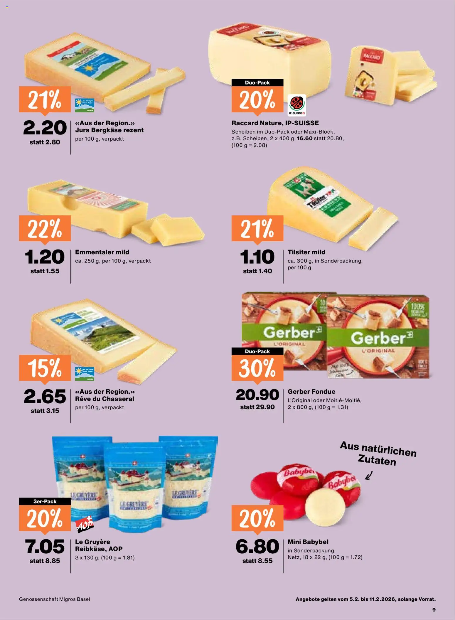 Migros Aktionen – gültig ab 05.02.2026 | Seite: 9