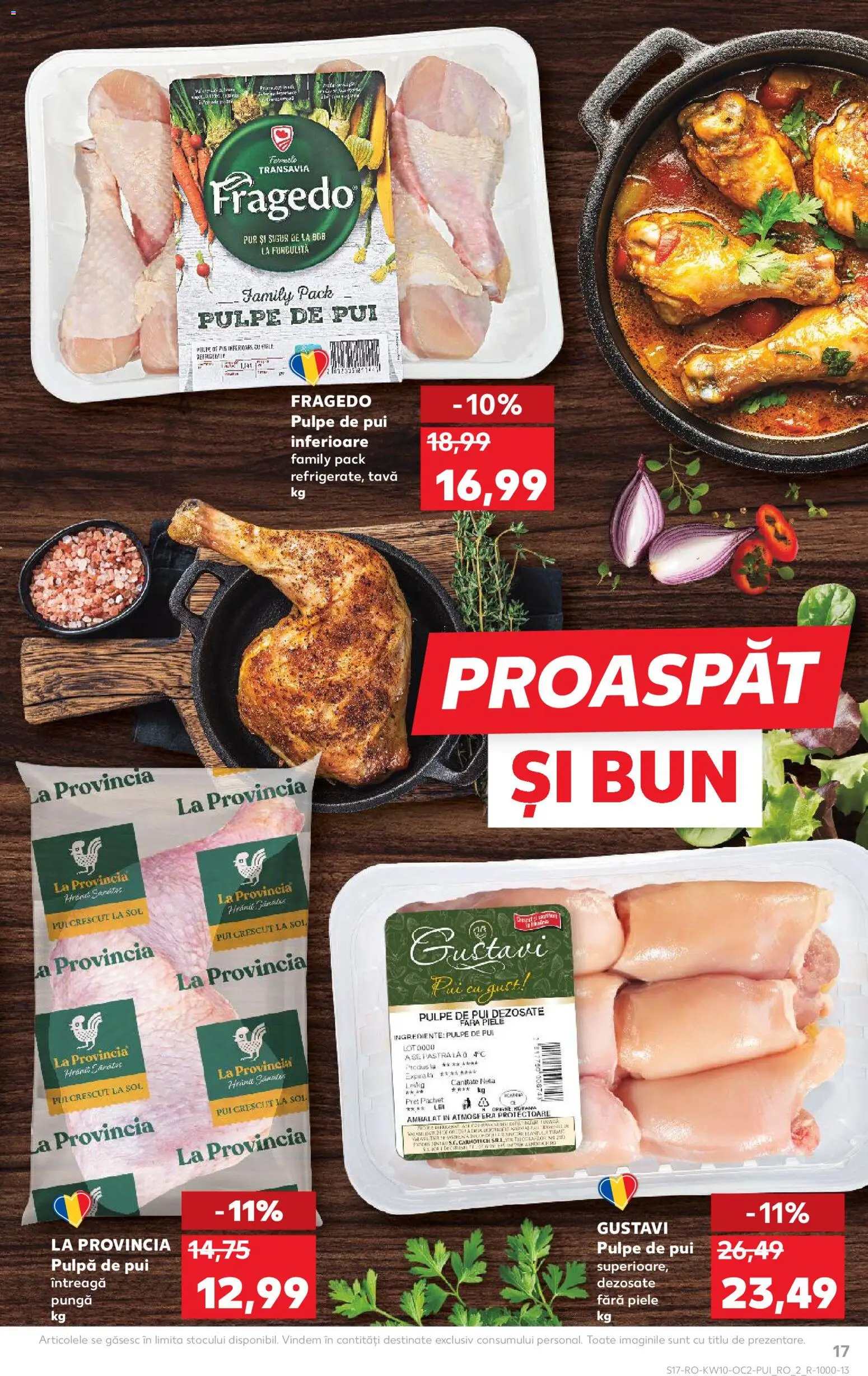 Kaufland RO akciós ujság - amely érvényes a következő dátumtól: 04.03.2026 | Oldal: 17