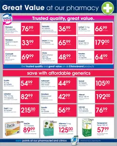 Clicks specials catalogue – valid from 25.11.2025 | Page: 26 | Products: Tablet, Switch, Cream, Syrup