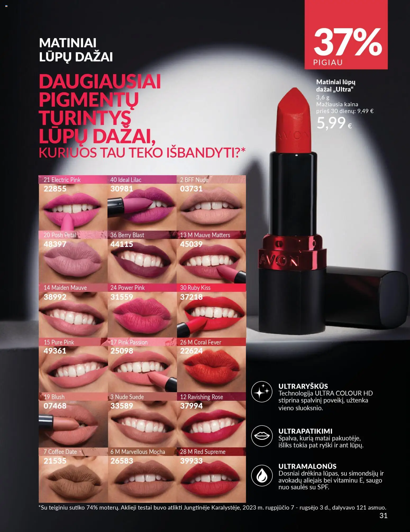 AVON akcijos nuo 01.03.2026 | Puslapis: 31