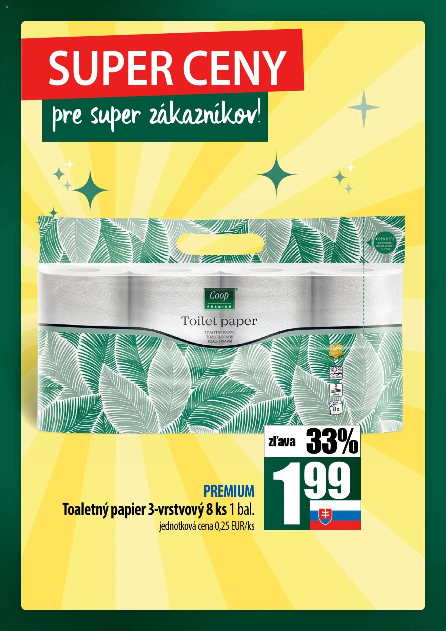 Nové COOP Jednota akcie – leták je platný od 27.11.2025 | Strana: 66 | Produkty: Toaletný papier