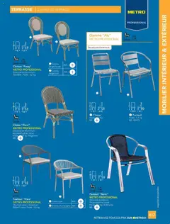 METRO - Prévisualisation de METRO - #CHR Équipement valide à partir de 01.01.2025 | Page: 417 | Produits: Poids, Champagne, Fauteuil, Chaise