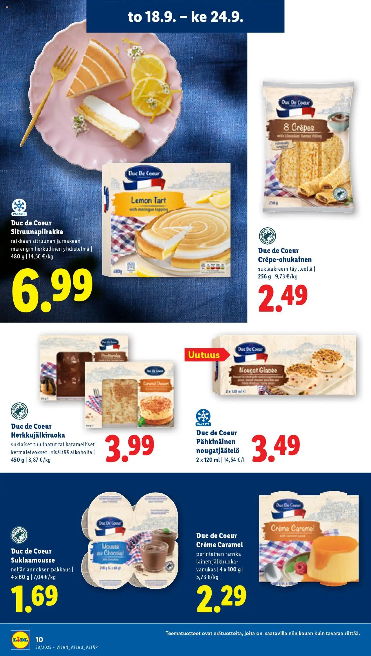 Lidl tarjoukset – voimassa 18.09.2025 alkaen | Sivu: 12