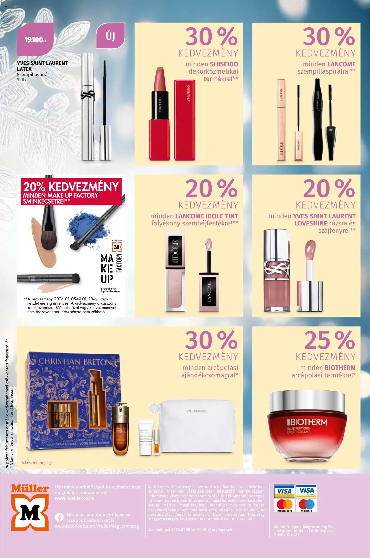 Müller akciós ujság - amely érvényes a következő dátumtól: 05.01.2026 | Oldal: 4 | Termékek: Szempillaspirál