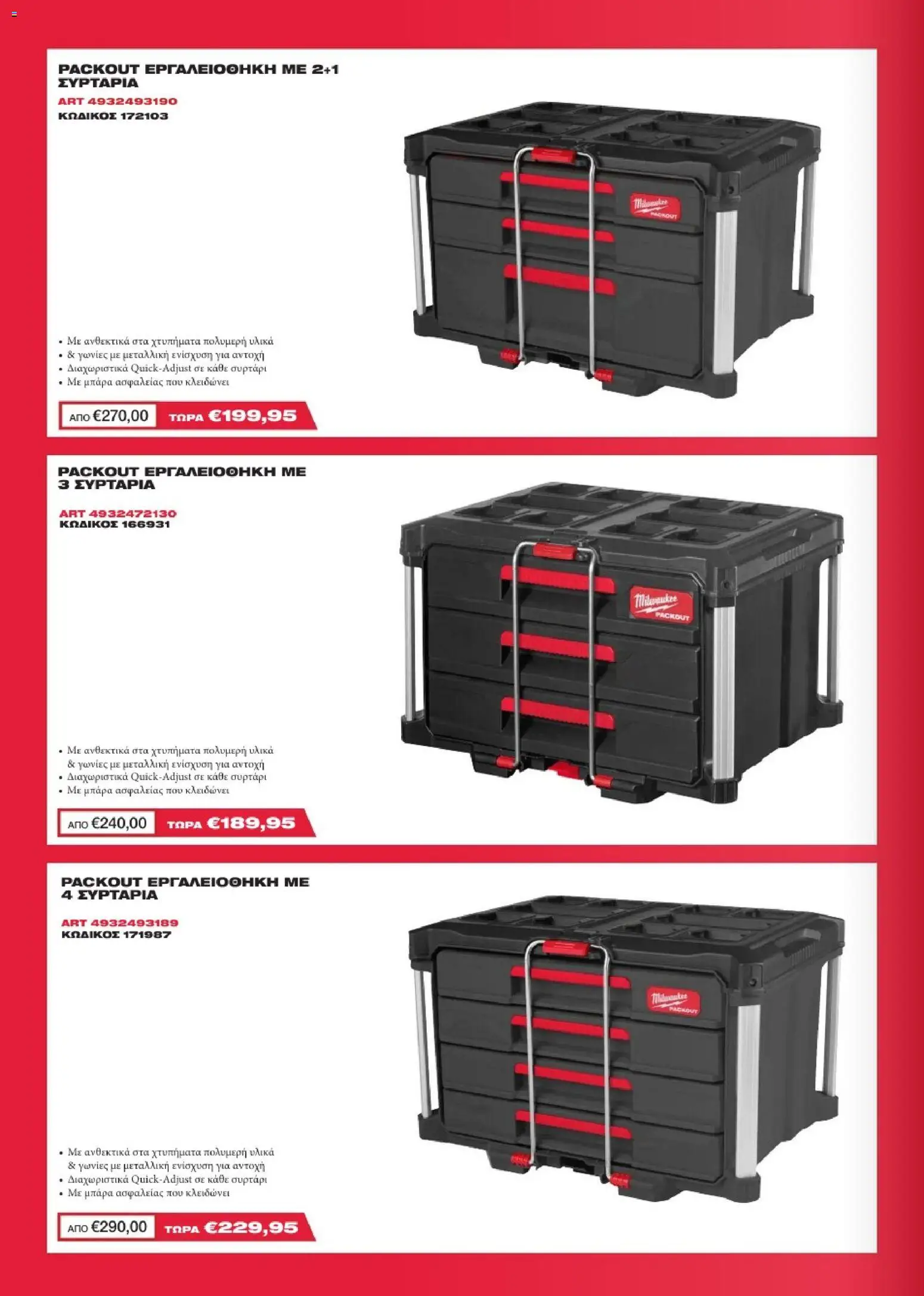 Mangas Home Improvement - Milawukee Catalogue - Spring 2026 – σε ισχύ από 16.03.2026 | Σελίδα: 6