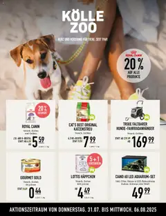 Kölle-Zoo Prospekt 	 gültig ab dem 30.07.2025