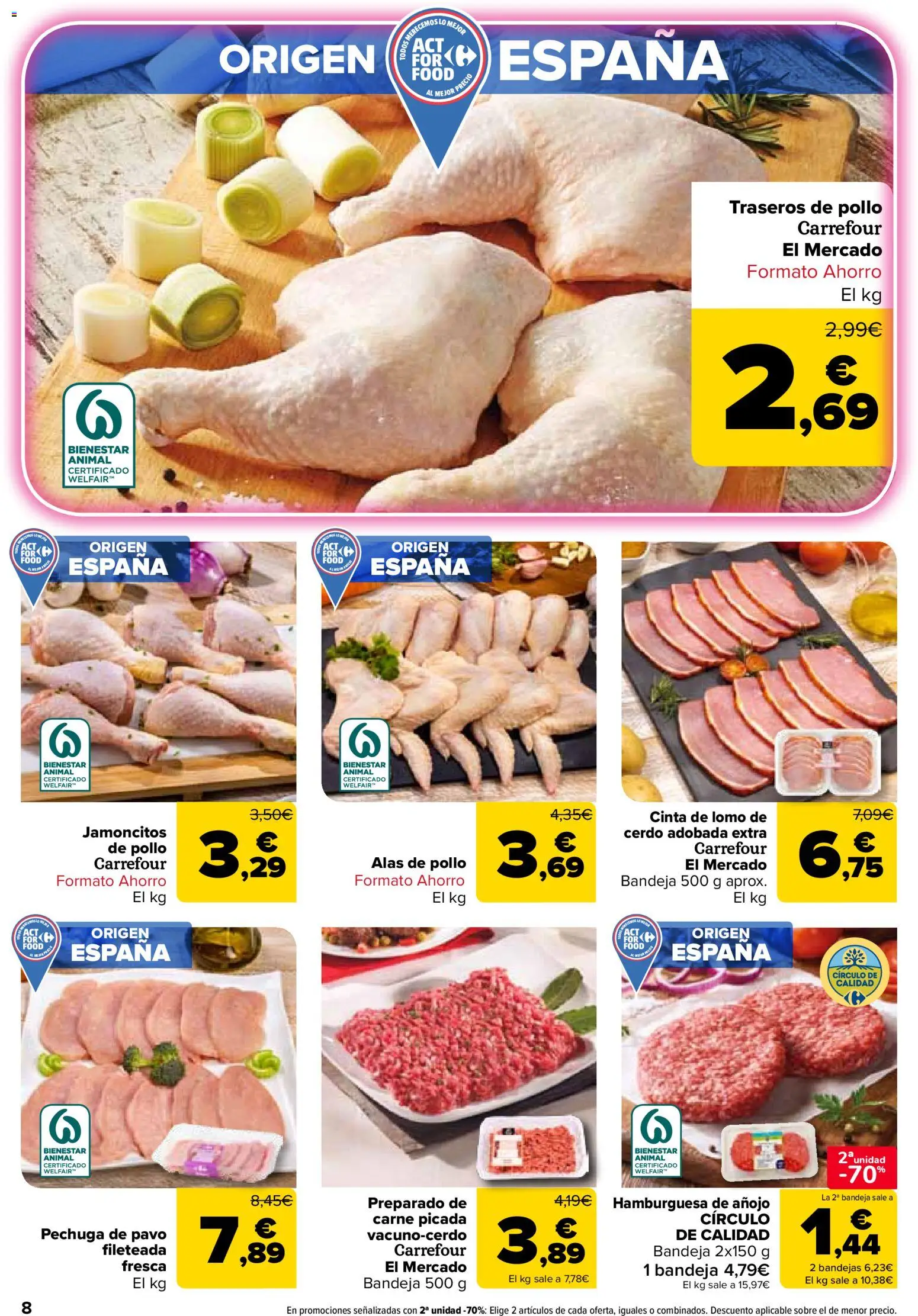 Carrefour folleto │ válido desde el 25.02.2026 | Página: 6 | Productos: Cerdo, Σοκολατούχο γάλα, Bandeja