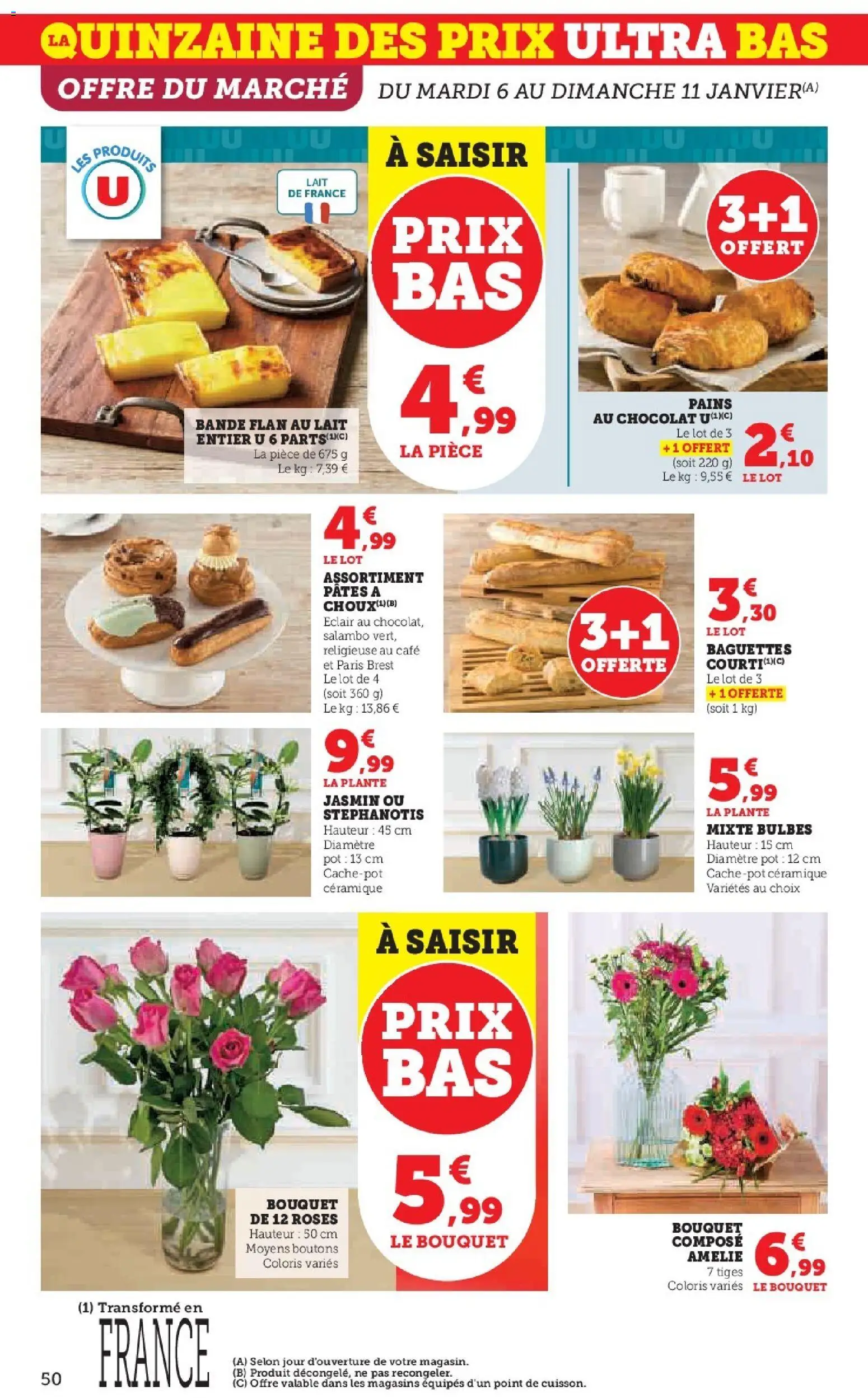 {H1} | Page: 50 | Produits: Lait, Café, Chocolat, Pâtes