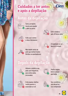 Lidl Cien - Beleza Inteligente │ válido de 26.02.2024 | Página: 65 | Produtos: Banho, Roupas