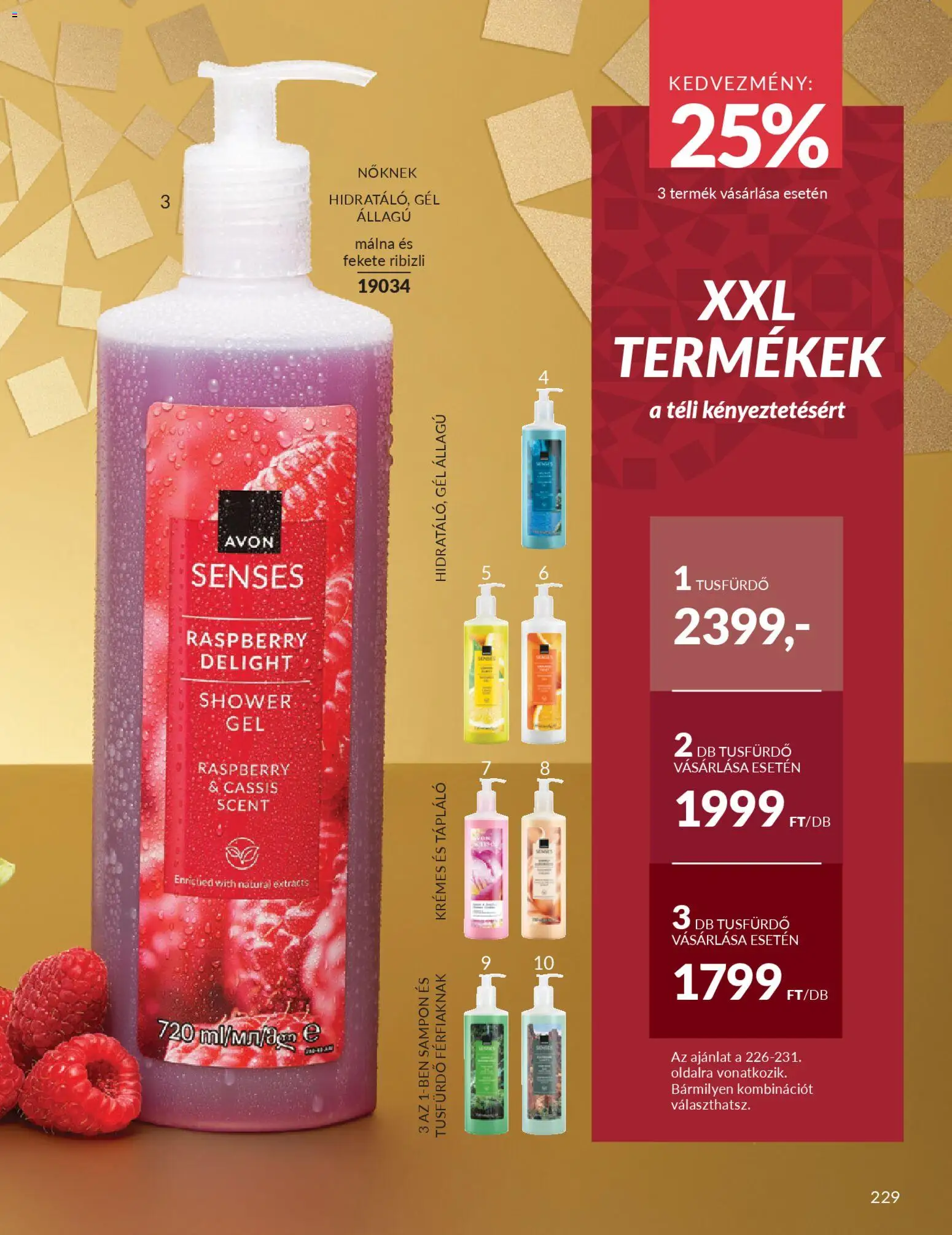 Avon akciós ujság - amely érvényes a következő dátumtól: 01.12.2025 | Oldal: 235