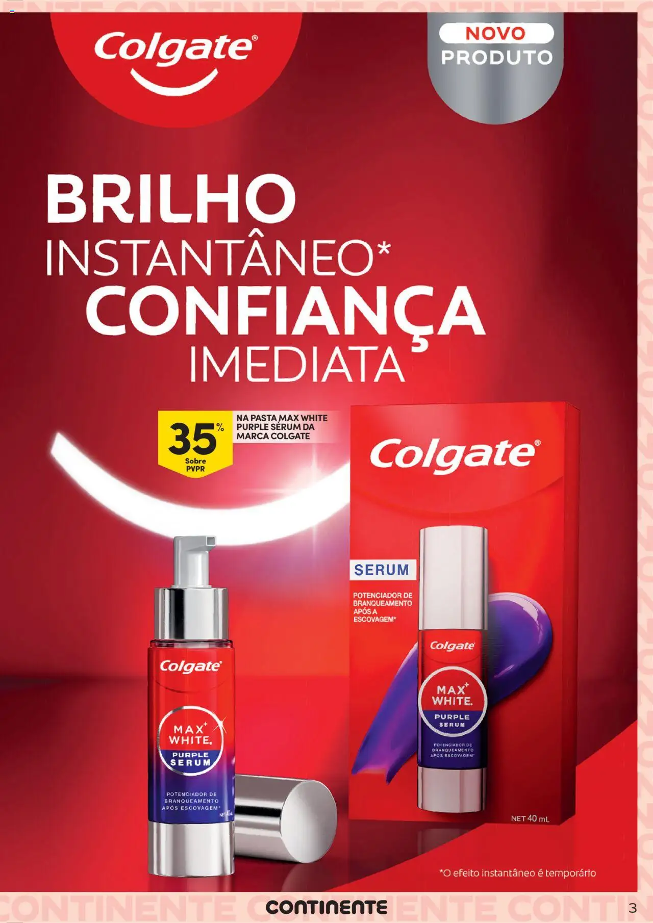 Continente - Higiene Oral: Um sorriso saudável, nunca sai de moda │ válido de 30.09.2025 | Página: 3 | Produtos: Sérum