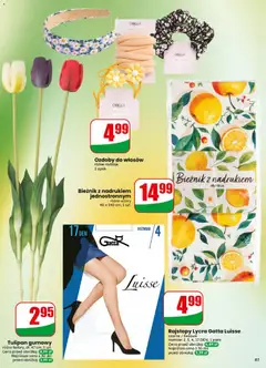 Pogląd oferty "Rajstopy Lycra Gatta Luisse, czarne / beżowe rozmiar: 2, 3, 4, 17 DEN, 1 para" - ważna od 15.04.2026 | Strona: 61 | Produkty: Rajstopy, Gatta