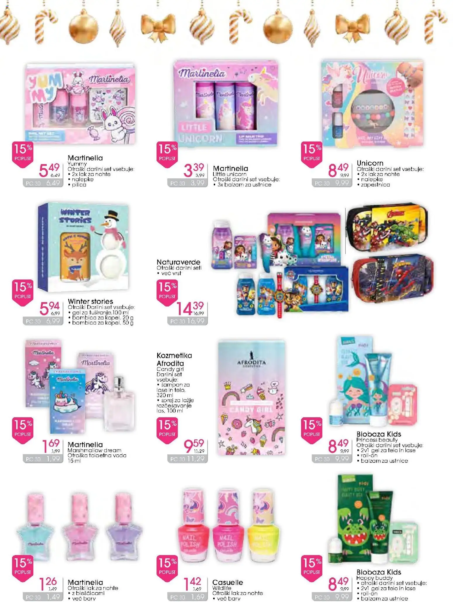 Novi Tuš drogerija katalog ponudbe – veljaven od 03.12.2025 | Stran: 34 | Izdelki: Balzam za ustnice, Zapestnica, Lak za nohte, Lak