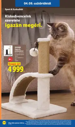 Lidl akciós újság - amely érvényes a következő dátumtól: 09.04.2026 | Oldal: 22