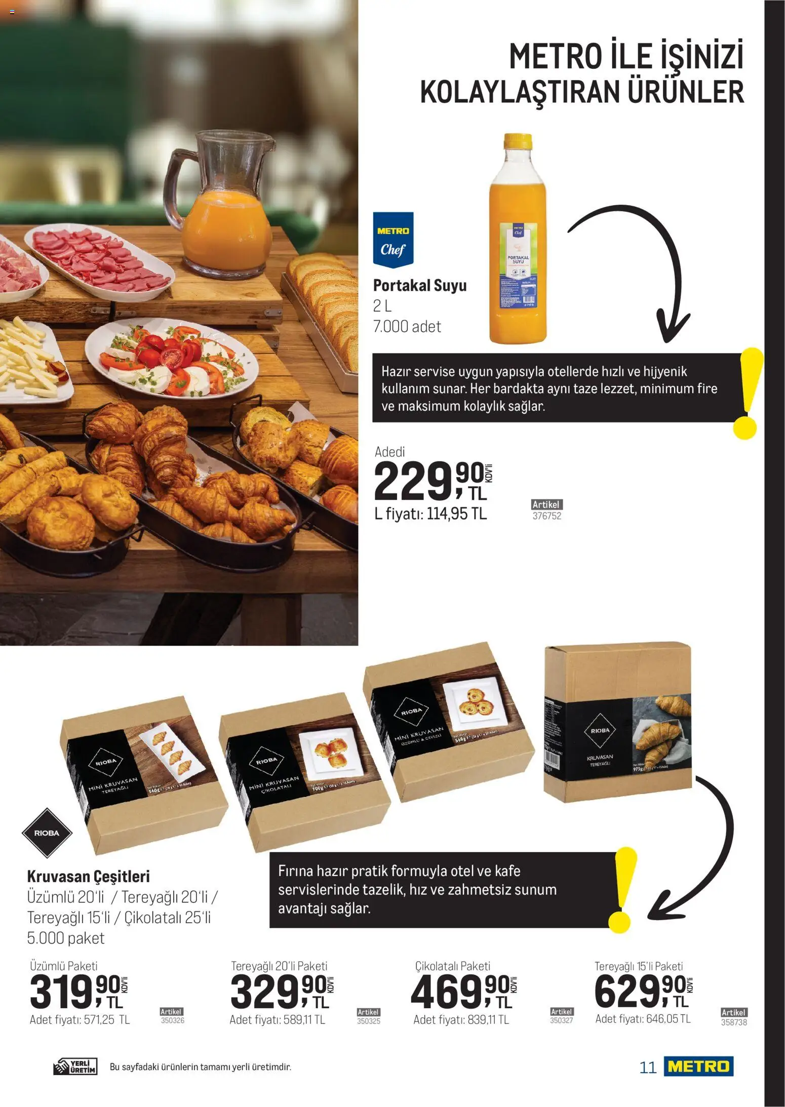 Metro - Şehir Otelleri - 31.12.2025 tarihinden itibaren geçerlidir | Sayfa: 11