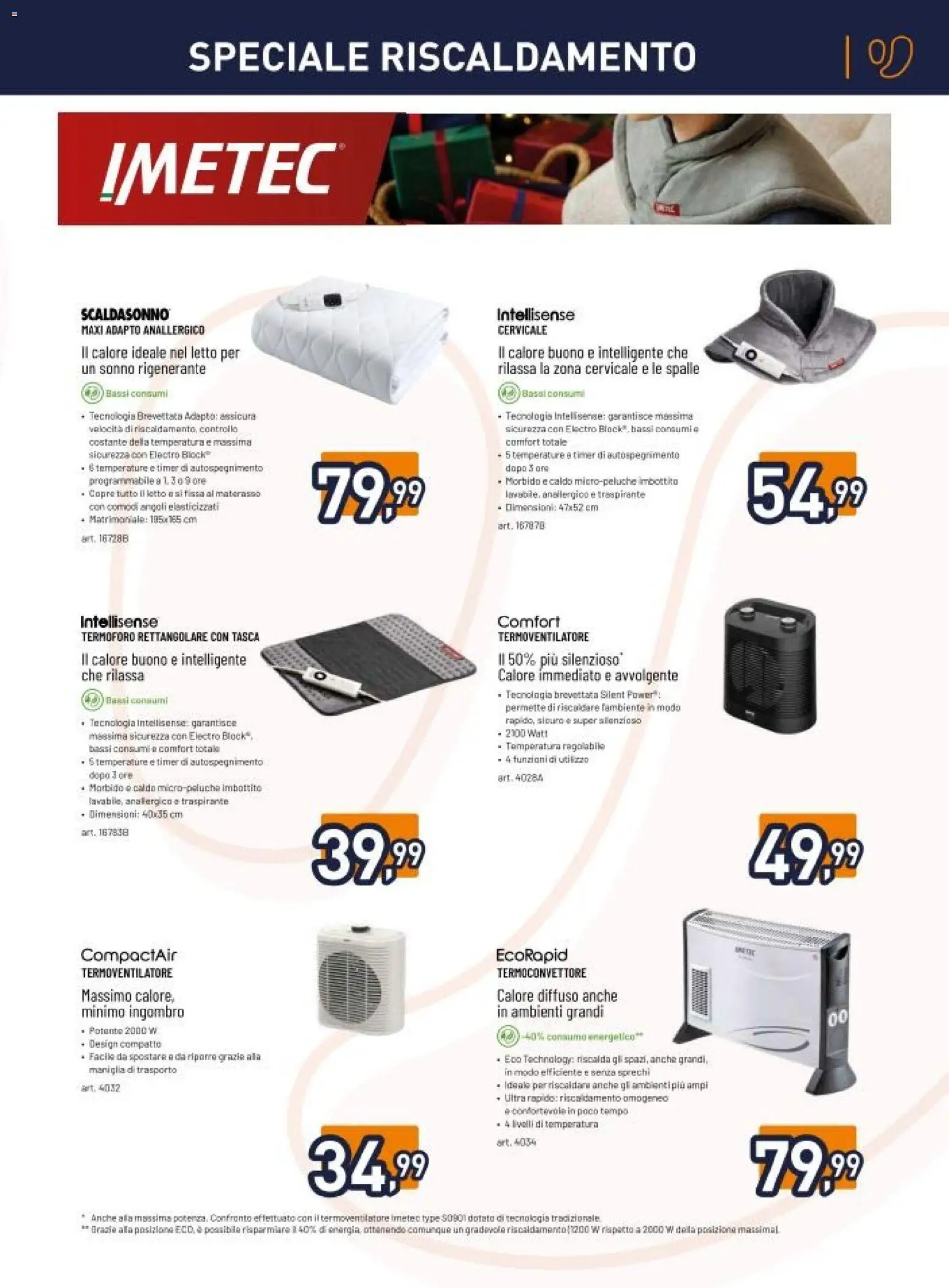 Volantino Unieuro del 19.01.2026 | Pagina: 3 | Prodotti: Letto, Materasso