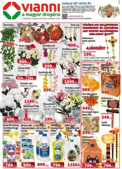 Vianni Akciós újság - amely érvényes a következő dátumtól: 15.10.2025