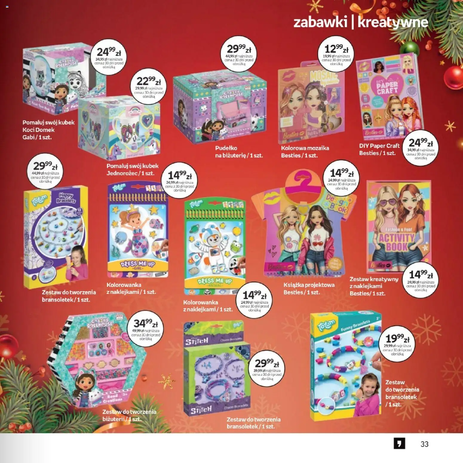 Empik promocje - Xmas Zabawki od 26.11.2025 | Strona: 33 | Produkty: Jednorożec, Pudełko