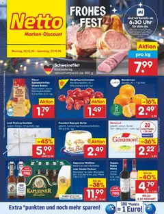 Netto Marken-Discount prospekt Regensburg	 ab 22.12.2025 gültig