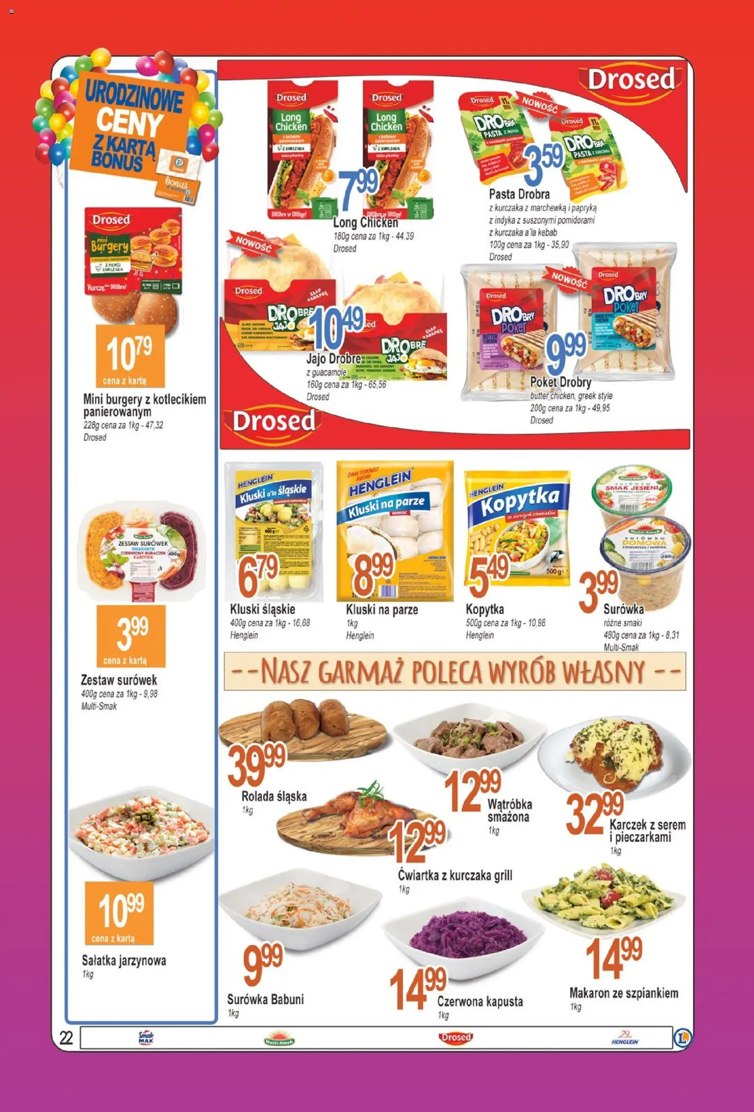 E.Leclerc Gazetka - Tychy od 28.10.2025 | Strona: 22 | Produkty: Kapusta, Karta, Papryka, Czerwona kapusta