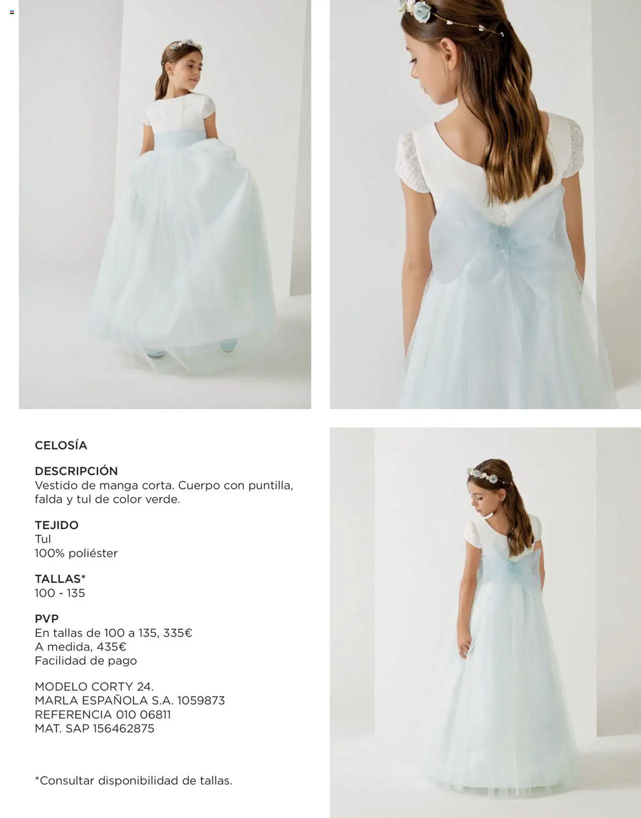 El Corte Inglés Comuniones 2025 │ válido desde el 22.11.2024 | Página: 13