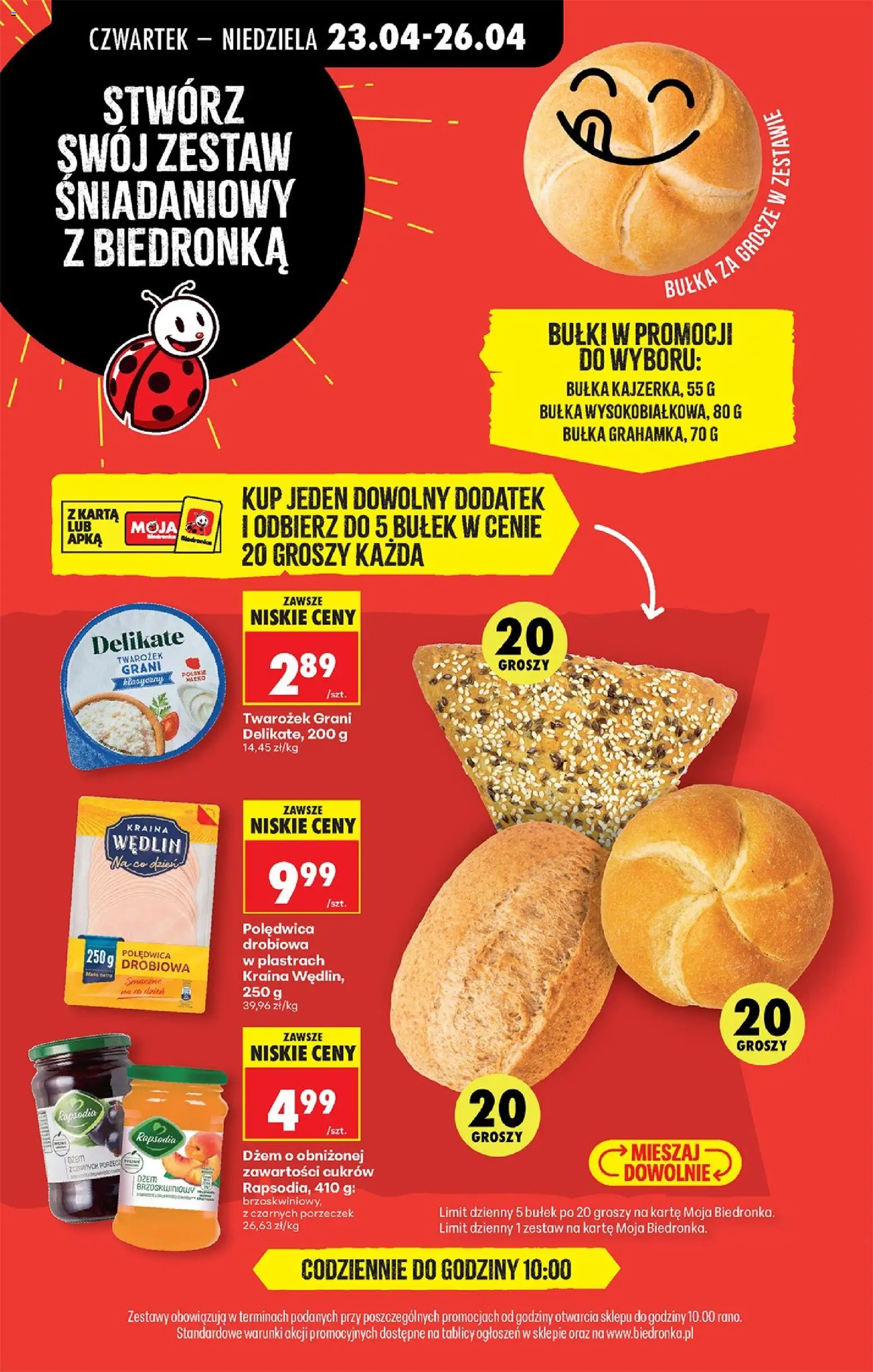 Biedronka Polsko leták - Codziennie niskie ceny od 23.04.2026 | Strana: 16 | Produkty: Džem