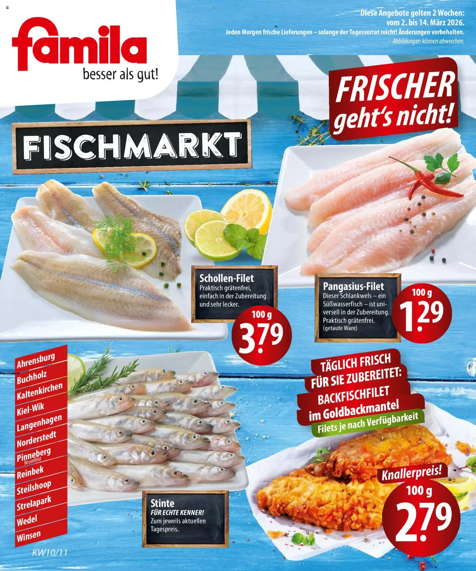 Famila  Fischmarkt – gültig ab 02.03.2026 | Seite: 1