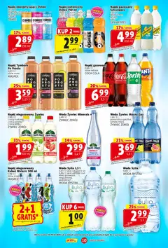Pogląd oferty "Prim Market Gazetka" - ważna od 23.10.2025 | Strona: 10 | Produkty: Limonka, Woda żywiec, Sprite, Woda