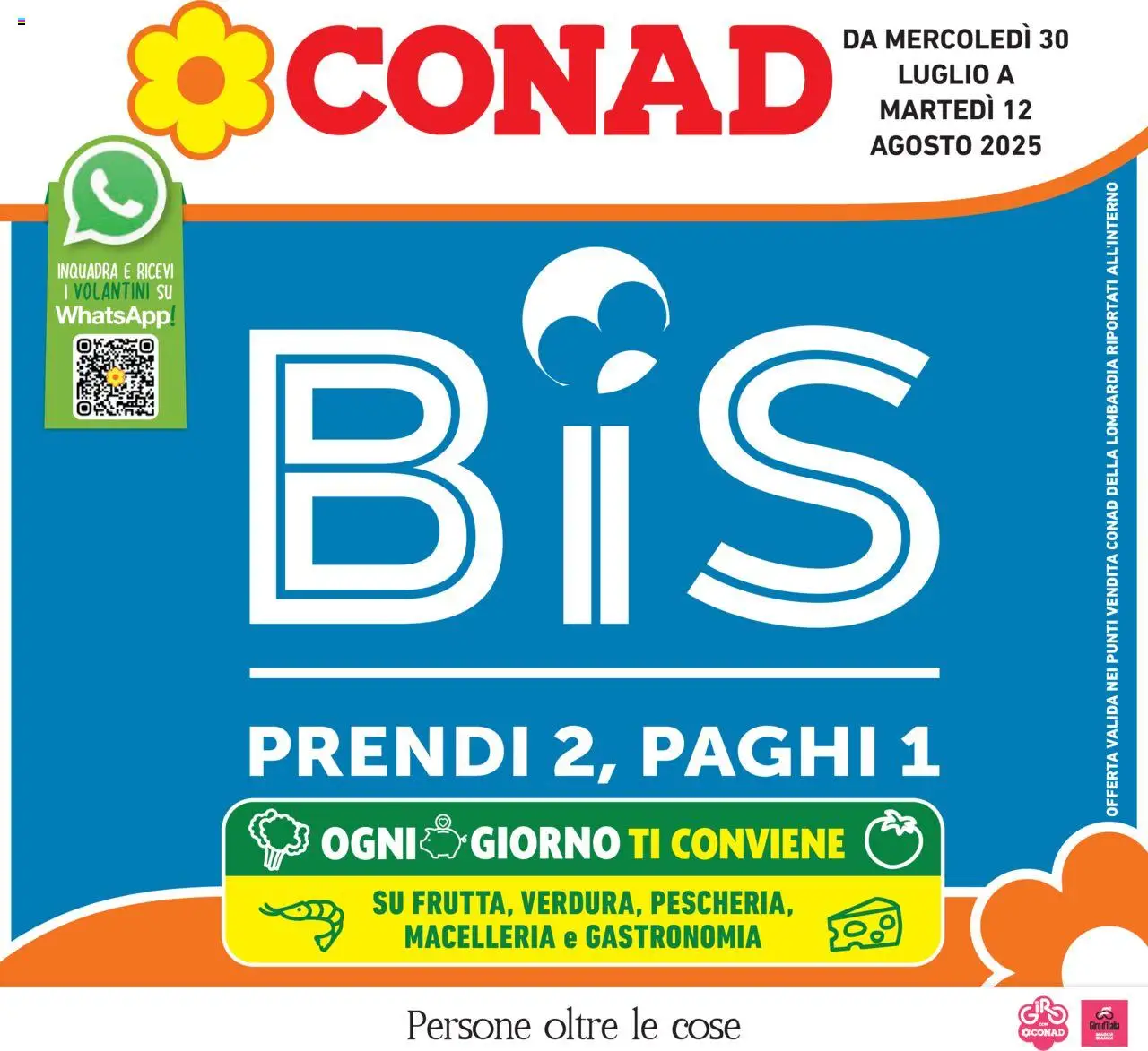 Volantino Conad del 30.07.2025 | Pagina: 1