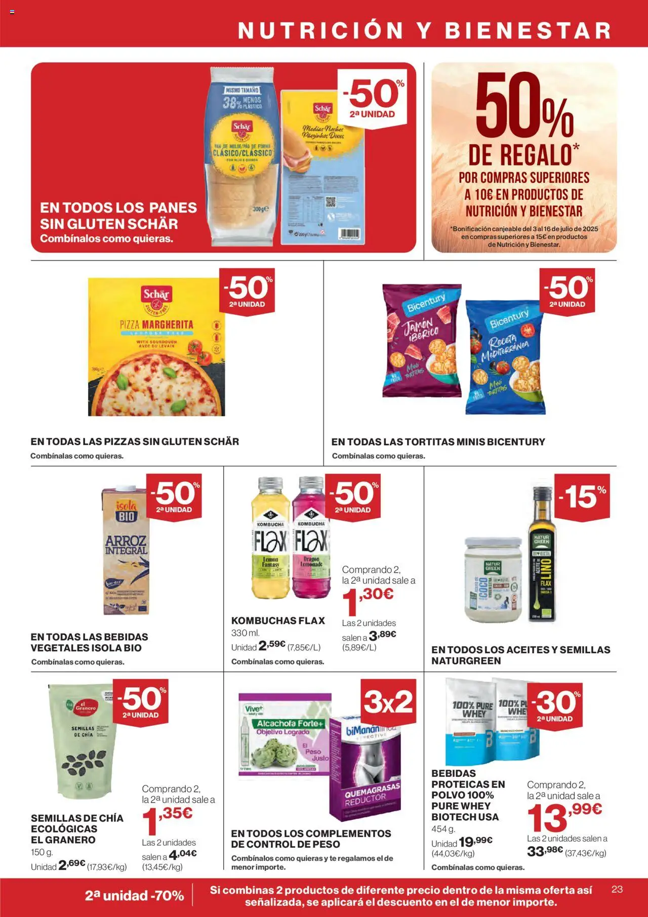 Supercor - Folleto │ válido desde el 19.06.2025 | Página: 23 | Productos: Polvo, Medias, Jamón ibérico, Té