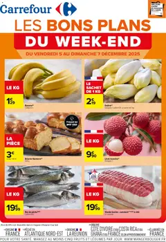 Carrefour - Prévisualisation de Carrefour Les bons plans du week-end valide à partir de 05.12.2025