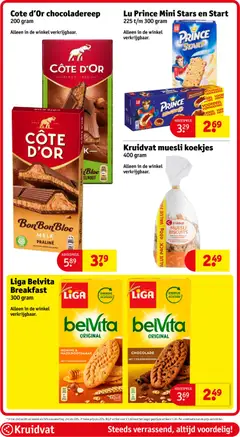 Kruidvat muesli koekjes, 400 gram muesli biscuits - Voorbeeld van een folder van Kruidvat, geldig van 18.11.2025 | Pagina: 98