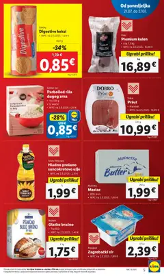 Lidl katalog | vrijedi od 21.07.2025 | Stranica: 5 | Proizvodi: Suncokretovo ulje, Ulje, Narezak, Kulen