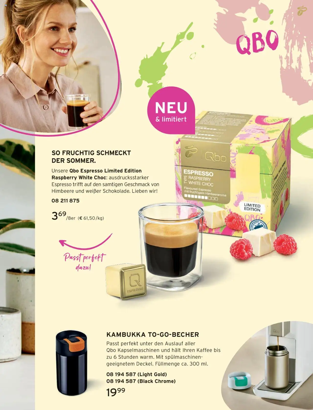 Angebote Tchibo - gültig ab dem 01.08.2025 | Seite: 157 | Produkte: Kaffee, Himbeere
