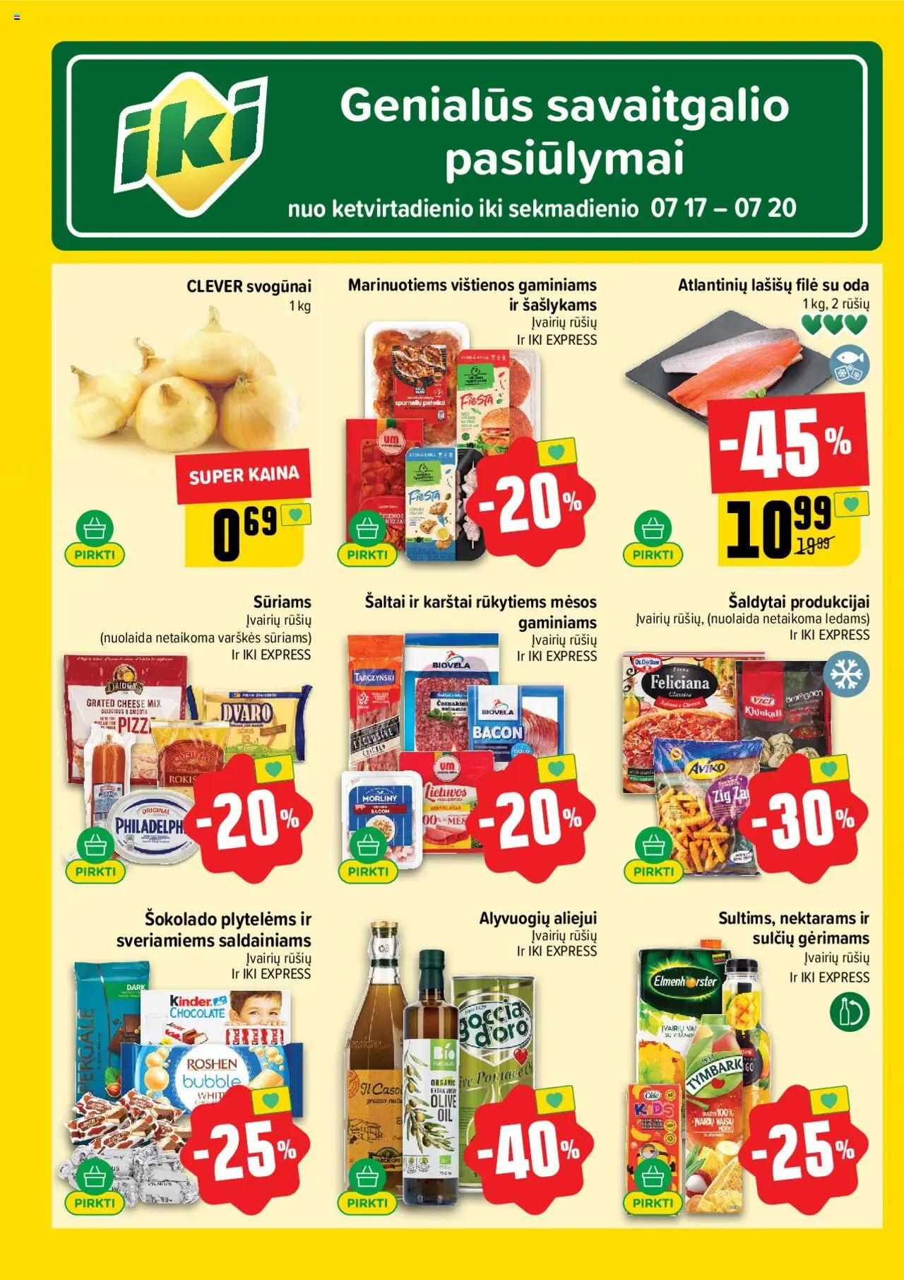 IKI leidinys│galioja nuo 14.07.2025 | Puslapis: 60 | Prekių: Vištienos, Svogūnai, Saliamis