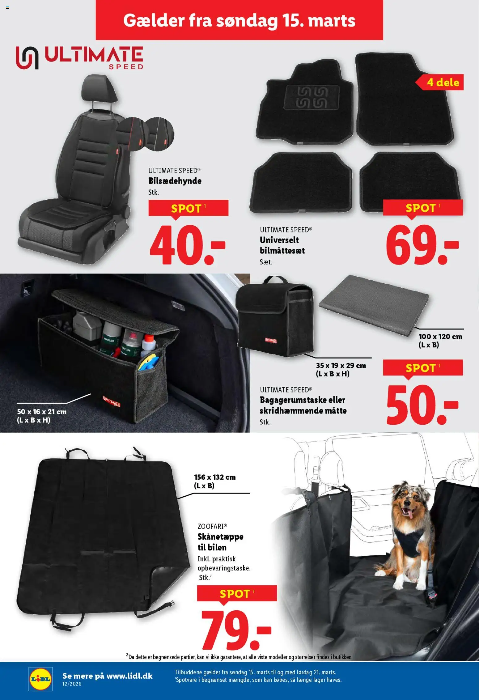 Lidl - Weekend avis tilbudsavis – gyldig fra 19.03.2026 | Side: 38 | Produkter: Søm, Måtte